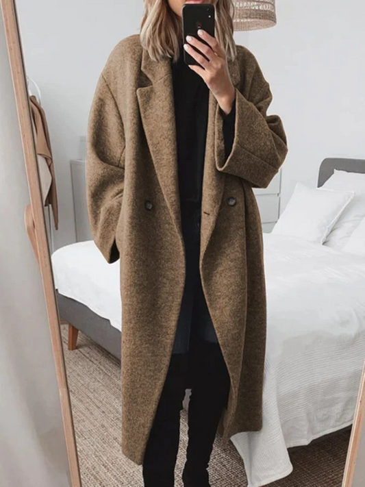 Evelora | Oversized wool coat