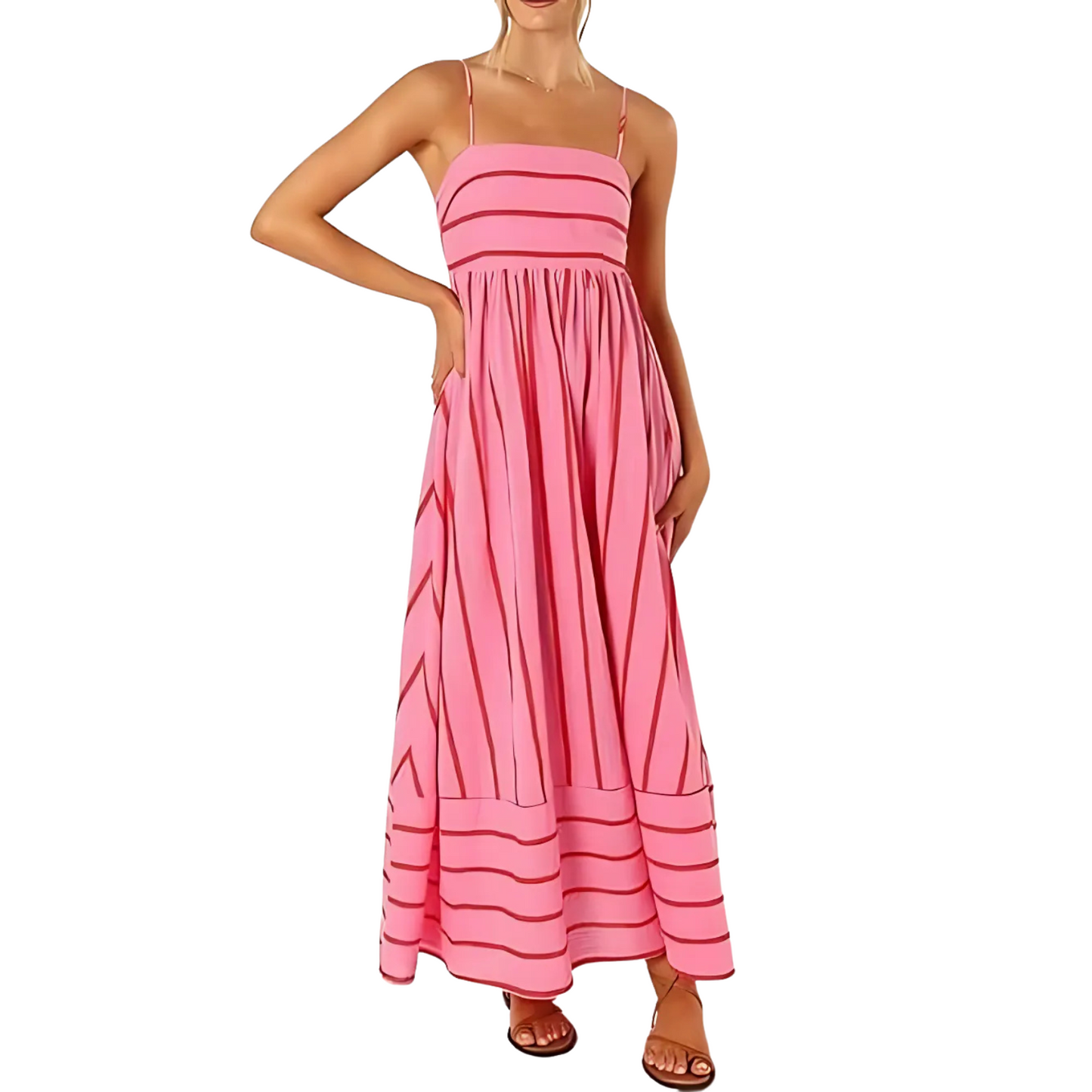 Evytha™ | Sunset Breeze Maxi Dress