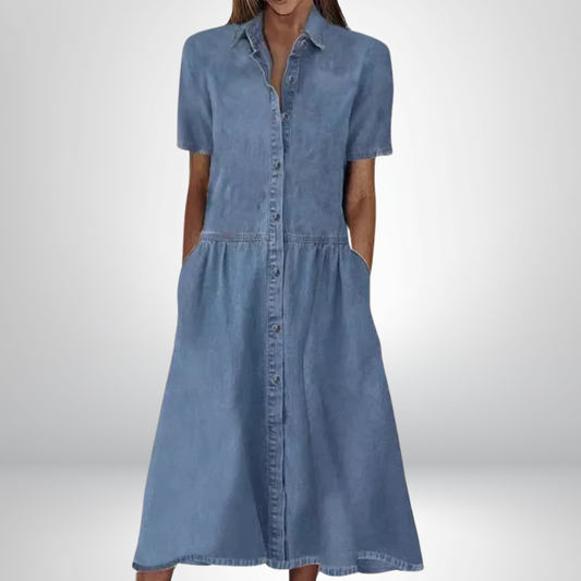 Sofia® | Stylish Denim Dress