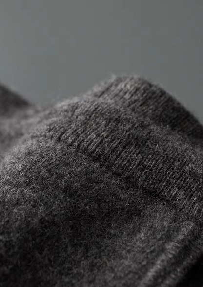 100% CASHMERE WIDE LEISURE TROUSERS