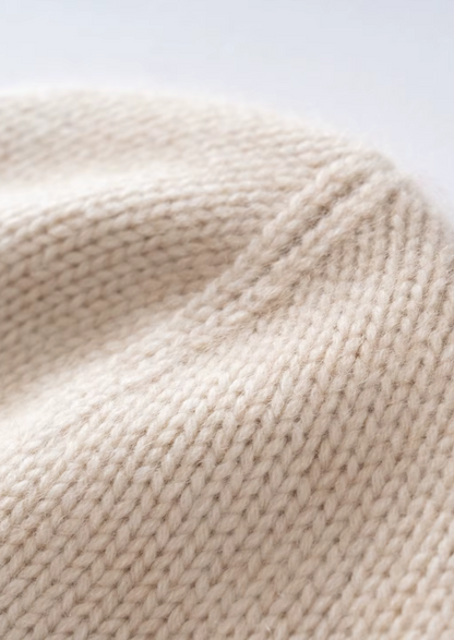 100% CASHMERE BEANIE