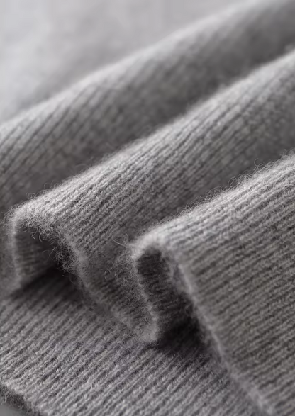 100% CASHMERE CREWNECK VEST