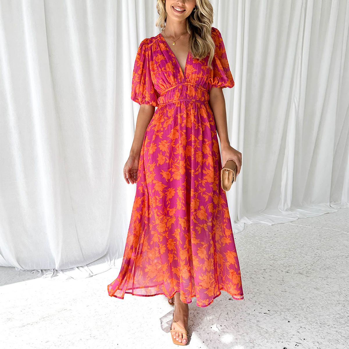 Cecilia™ | Breezy Spring Maxi Dress