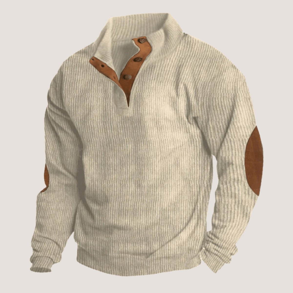 Egon - Corduroy Sweatshirt With Collar