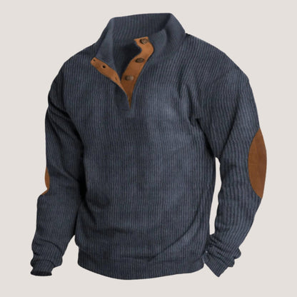 Egon - Corduroy Sweatshirt With Collar