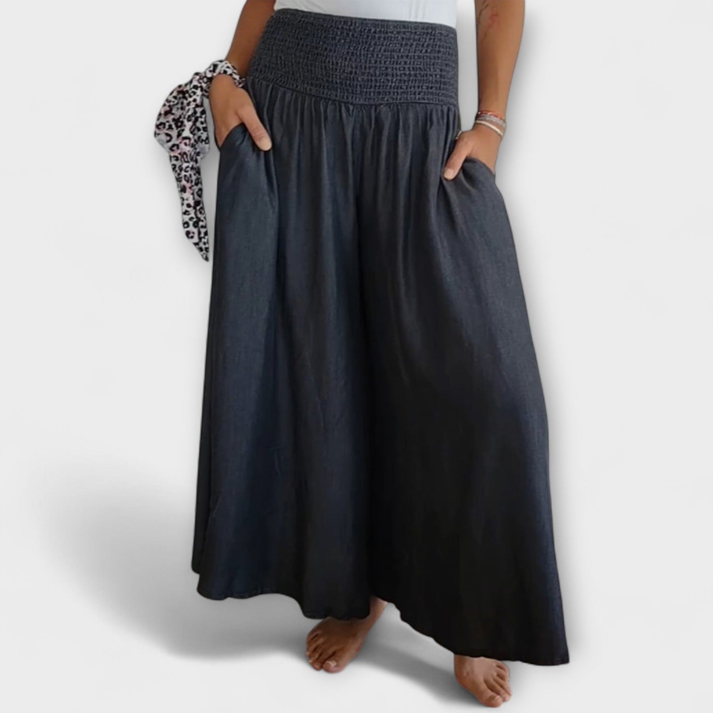 Mira - Pants with Elastic Waistband