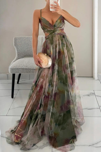 Pia™ | Luxury Floral Maxi Dress