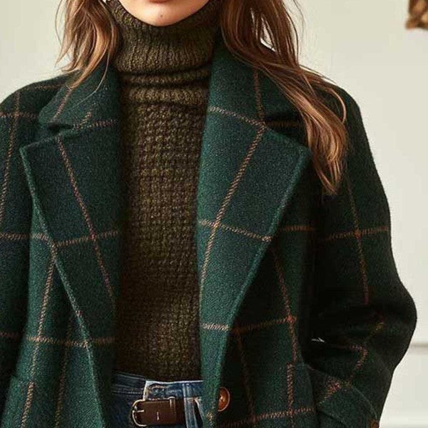 Clara – Classic Check Coat