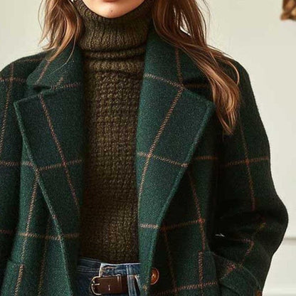 Clara – Classic Check Coat