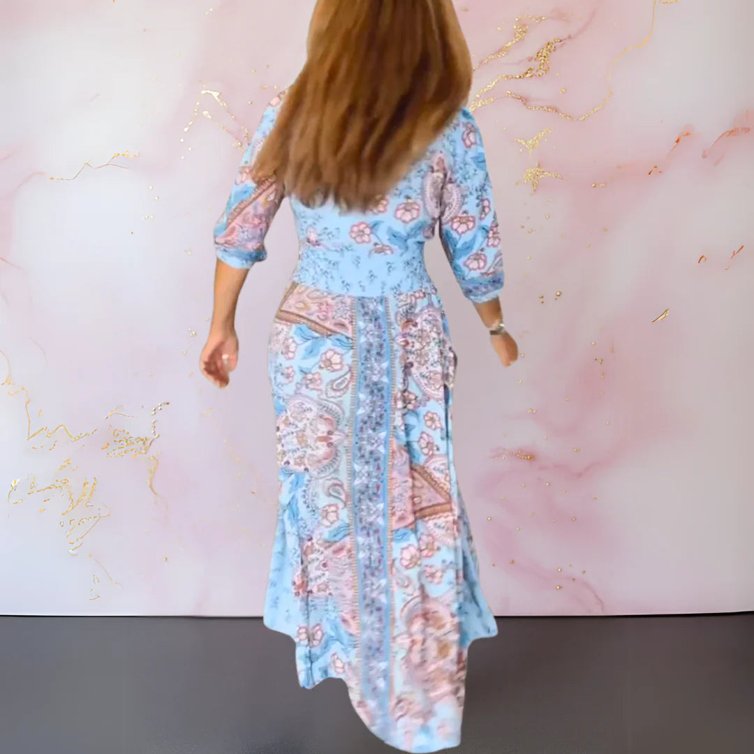 Marga™ Elegant V-Neck Summer Dress