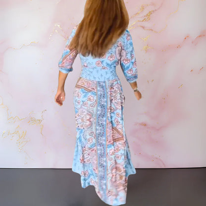 Marga™ Elegant V-Neck Summer Dress