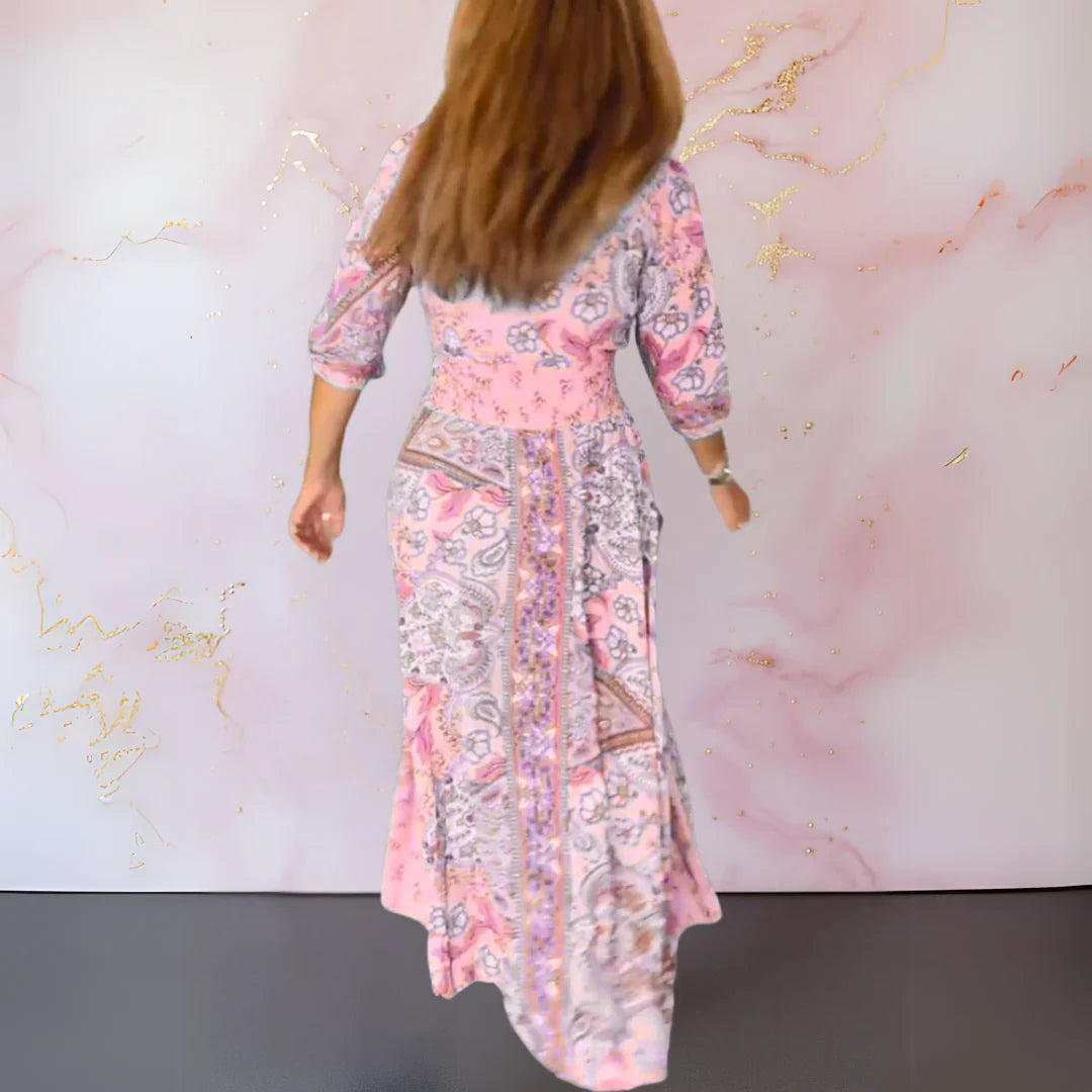 Marga™ Elegant V-Neck Summer Dress