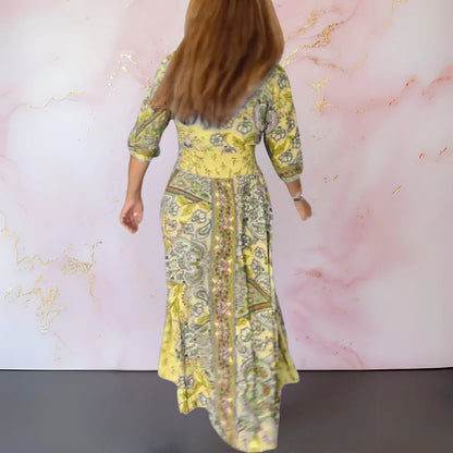 Marga™ Elegant V-Neck Summer Dress