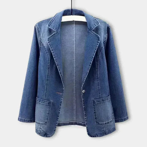 Sofia® | Stylish Denim Blazer for Women