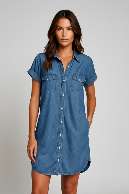 Valarie | Denim Dress