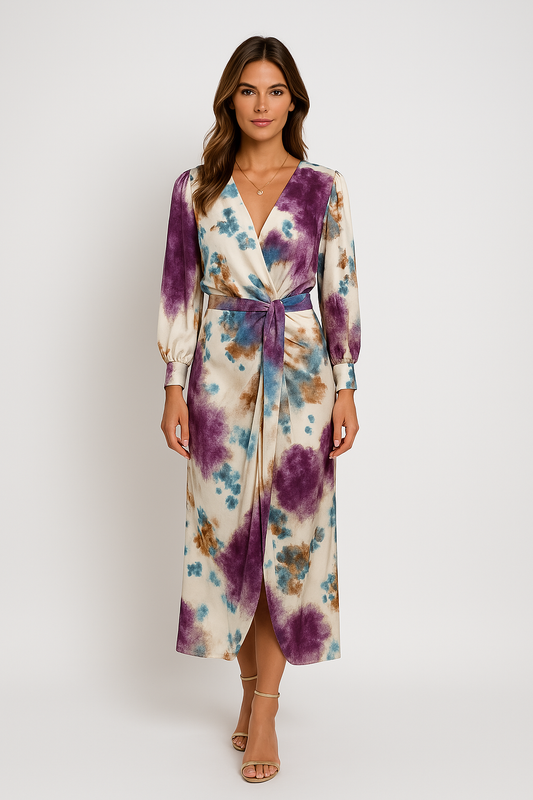 Larissa | Stylish V-Neckline Dress