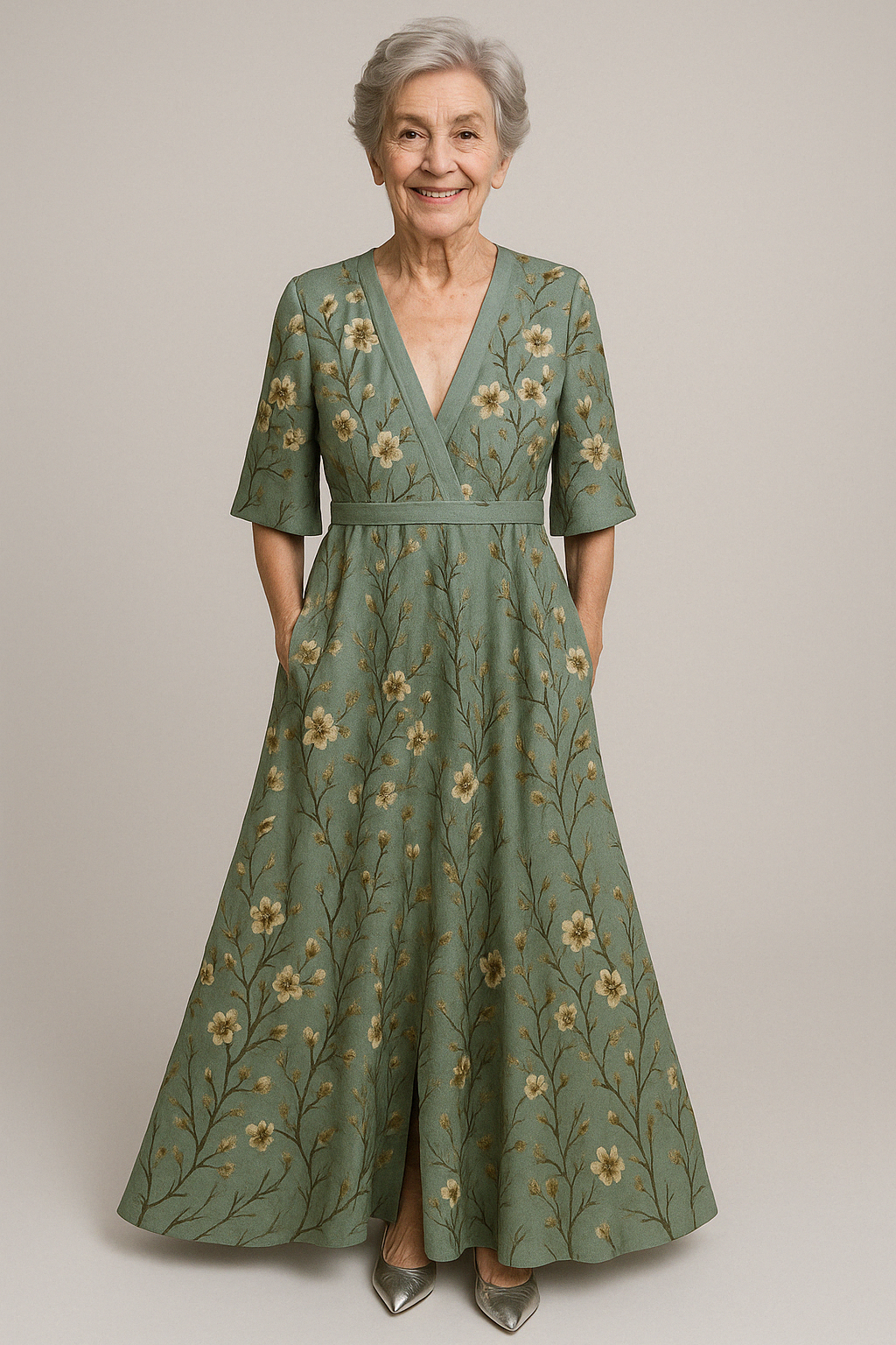 MARISA™ | Elegant Floral Dress