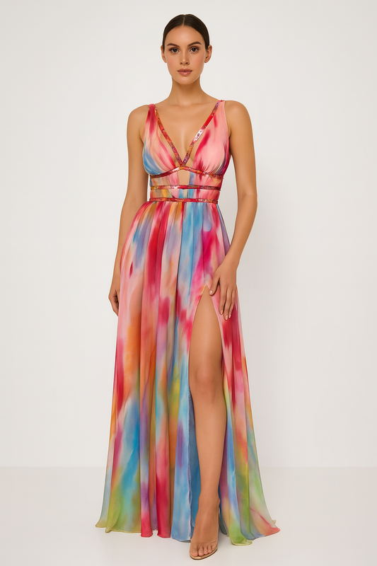 Freya™ | Painted Maxi Dress