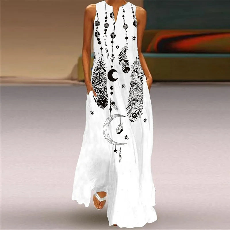 Grace™ | Luxury Printed Butterfly Dress
