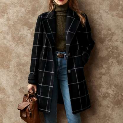 Clara – Classic Check Coat