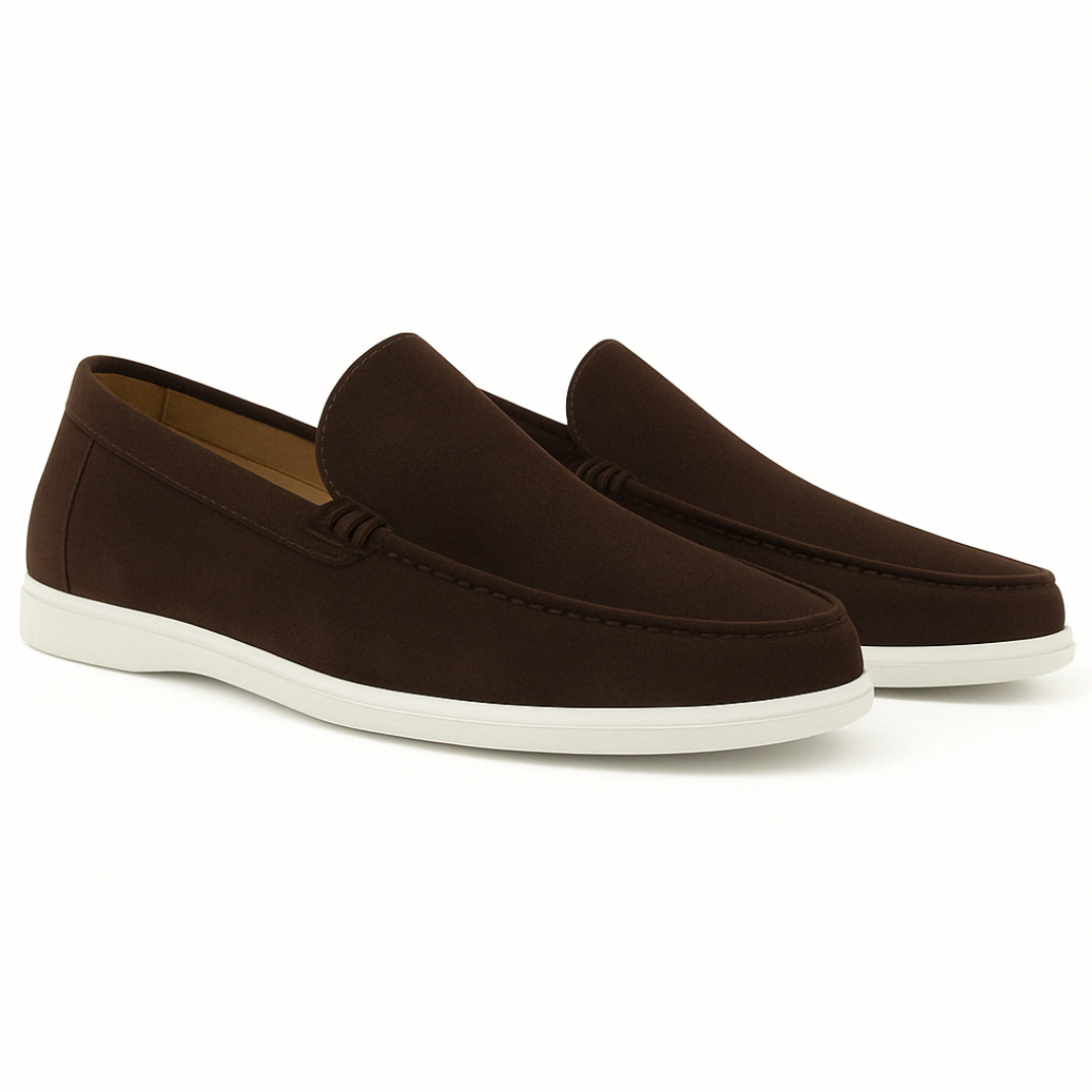 NOBA Suede Loafers