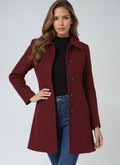 Josephine | Women's Single Breasted Winter Trench Coat