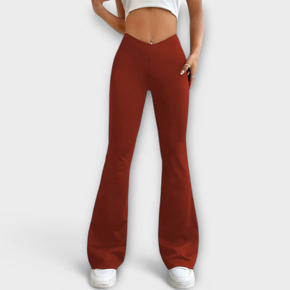 Serena – Relaxed Pants with Flared Legs