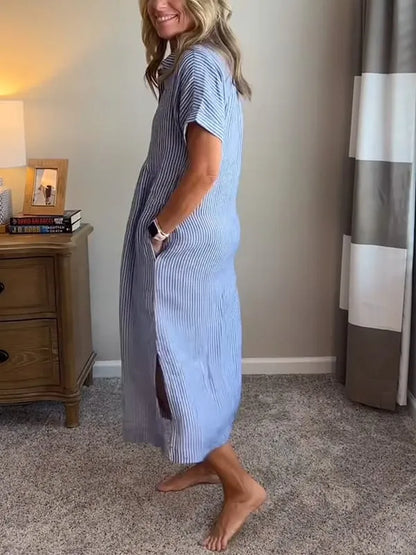 Sara™ | Relaxed Striped Dress