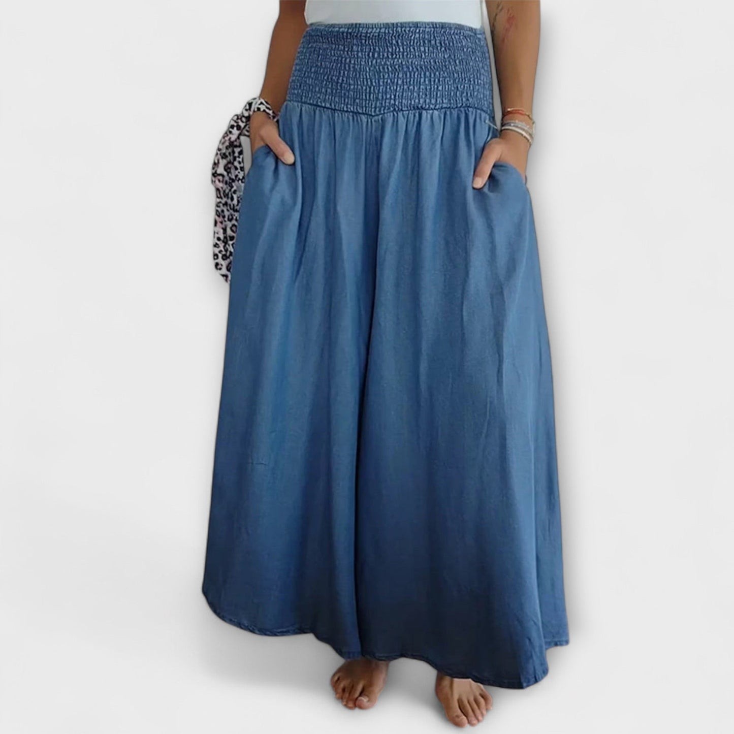 Mira - Pants with Elastic Waistband