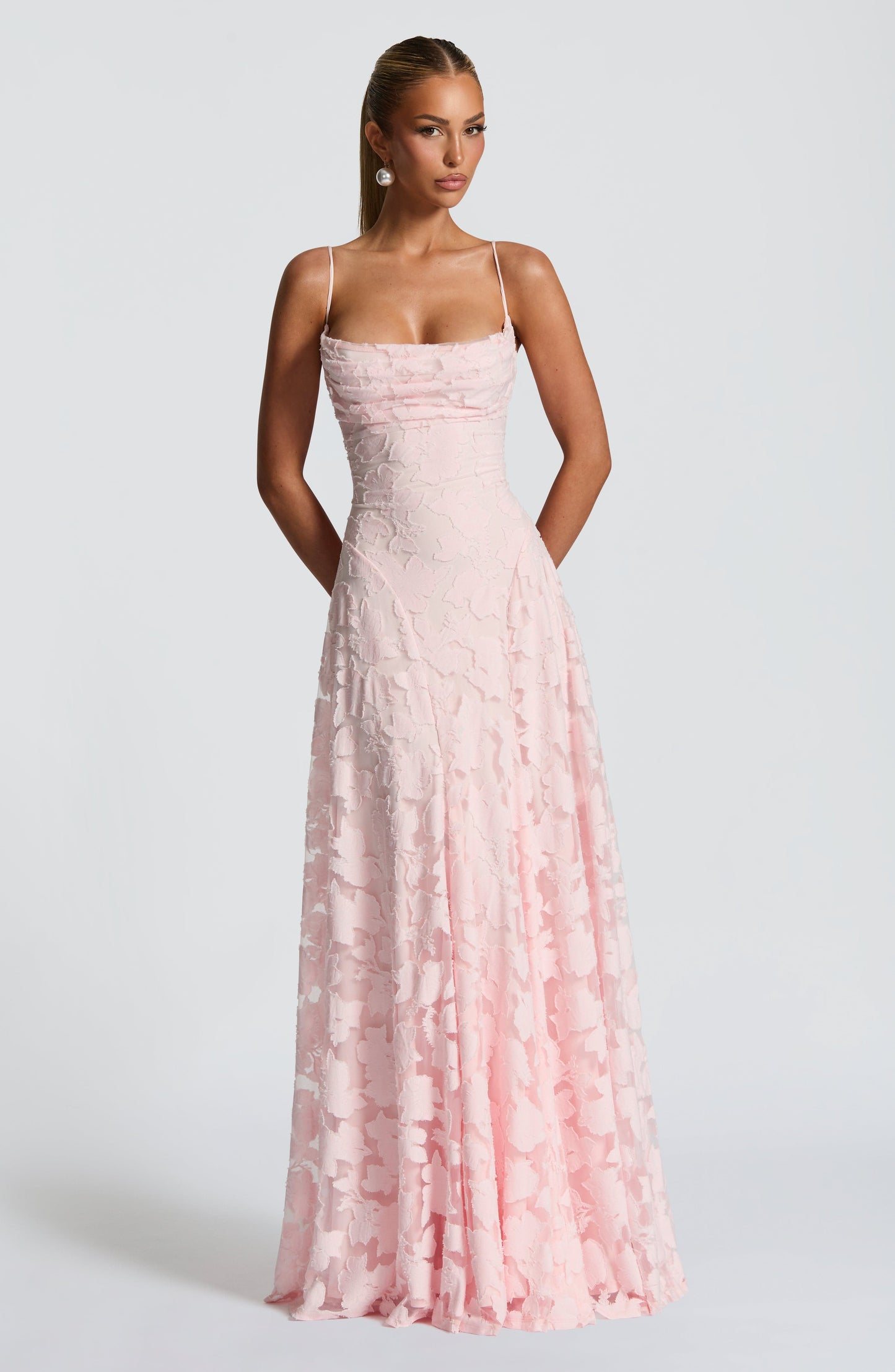 Lacie | Lace Corset Maxi Dress