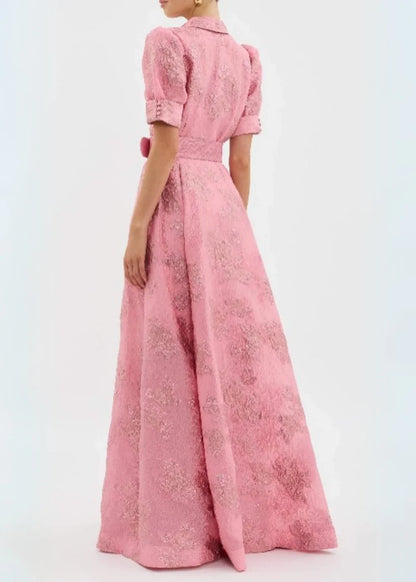 Annmarie - Short Puff Sleeves Dress