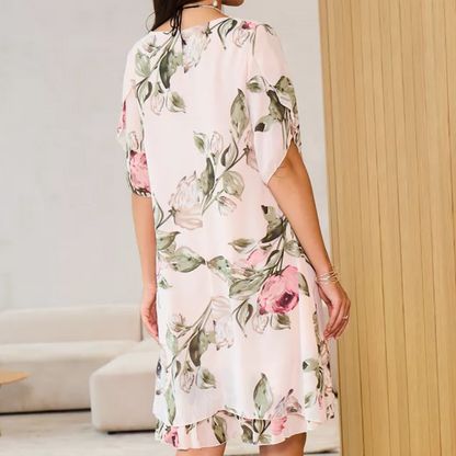 Cassie™ | Soft Bloom Layered Dress