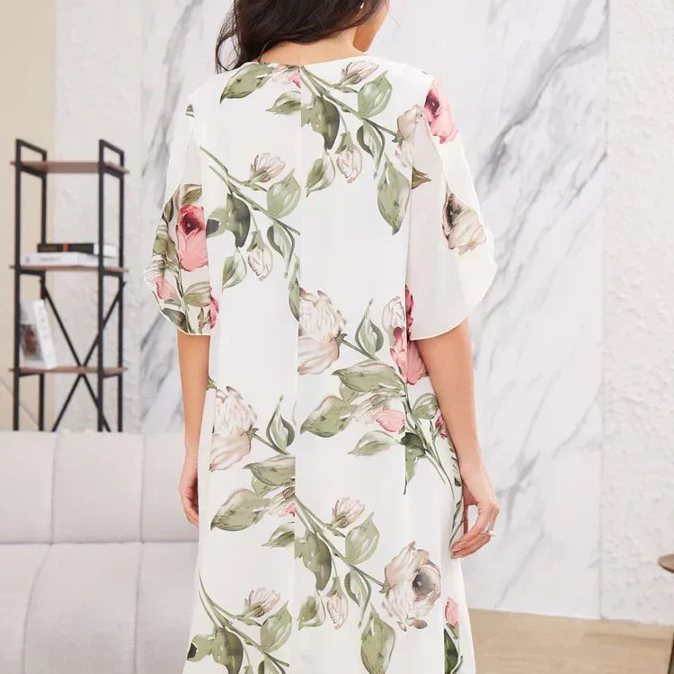 Cassie™ | Soft Bloom Layered Dress